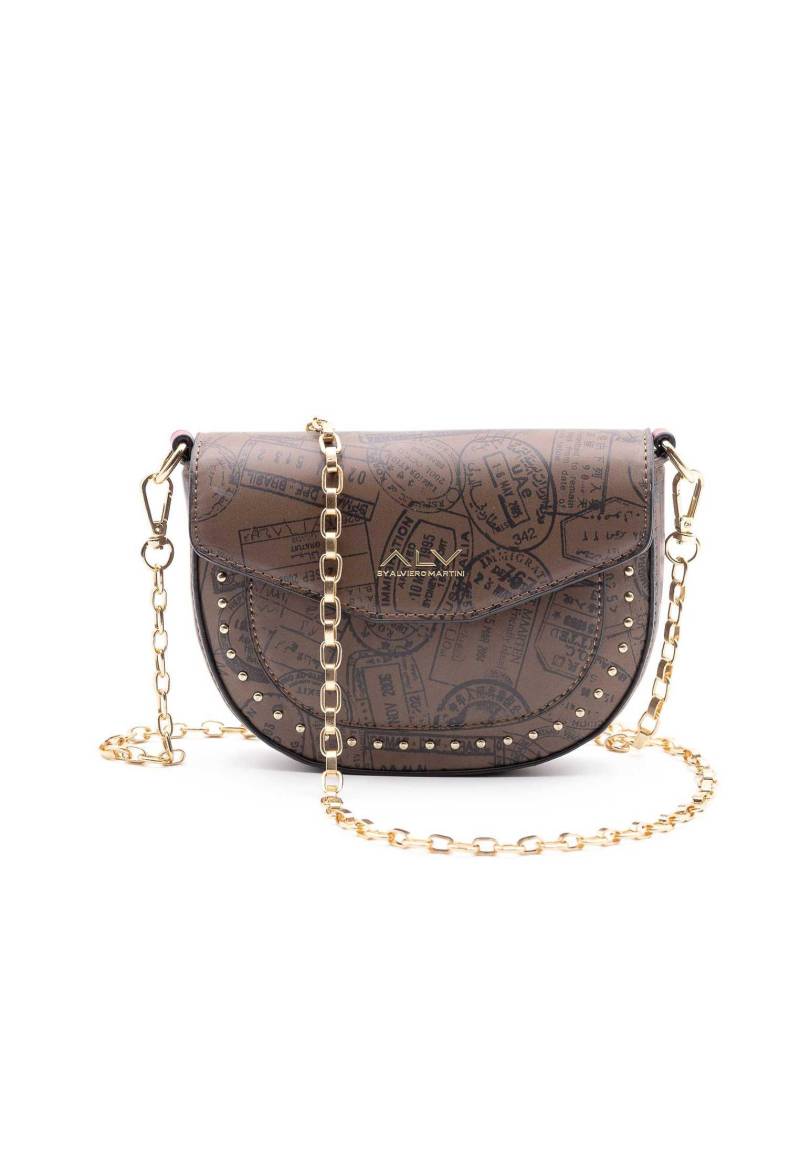 Shoulder Bags With Flap Collection Studs Handtasche Damen  ONE SIZE von ALV by Alviero Martini