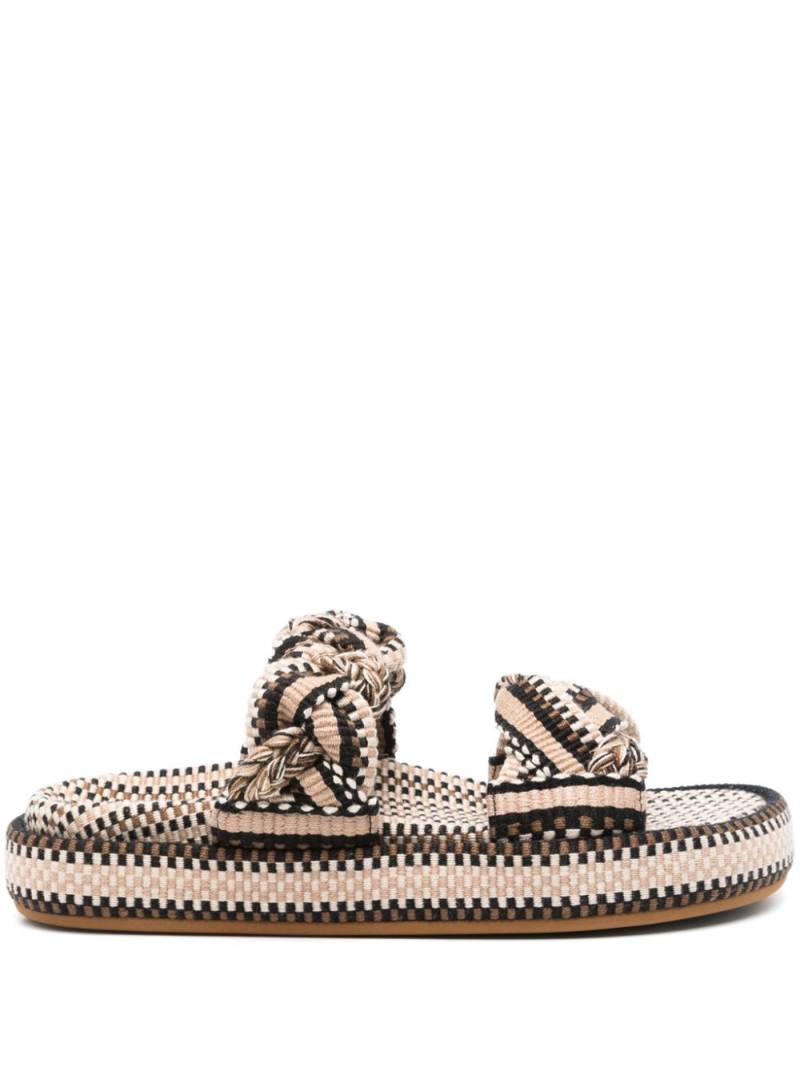 AMAMBAIH 40mm Daniela sandals - Neutrals von AMAMBAIH