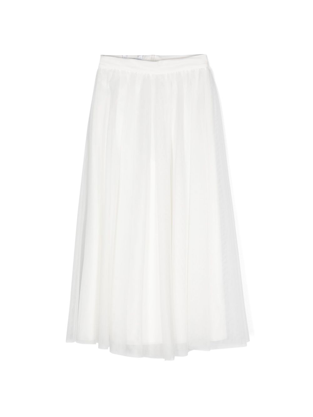 AMAYA tulle wide-leg trousers - White von AMAYA