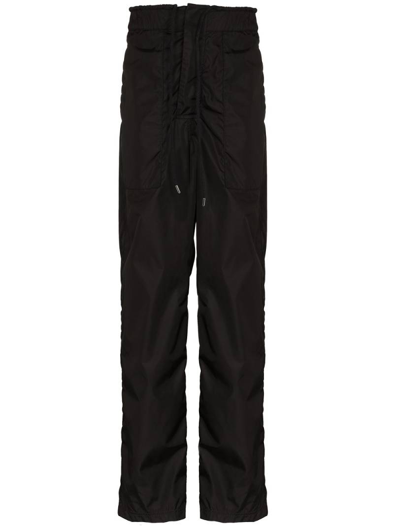 AMBUSH logo-patch track pants - Black von AMBUSH