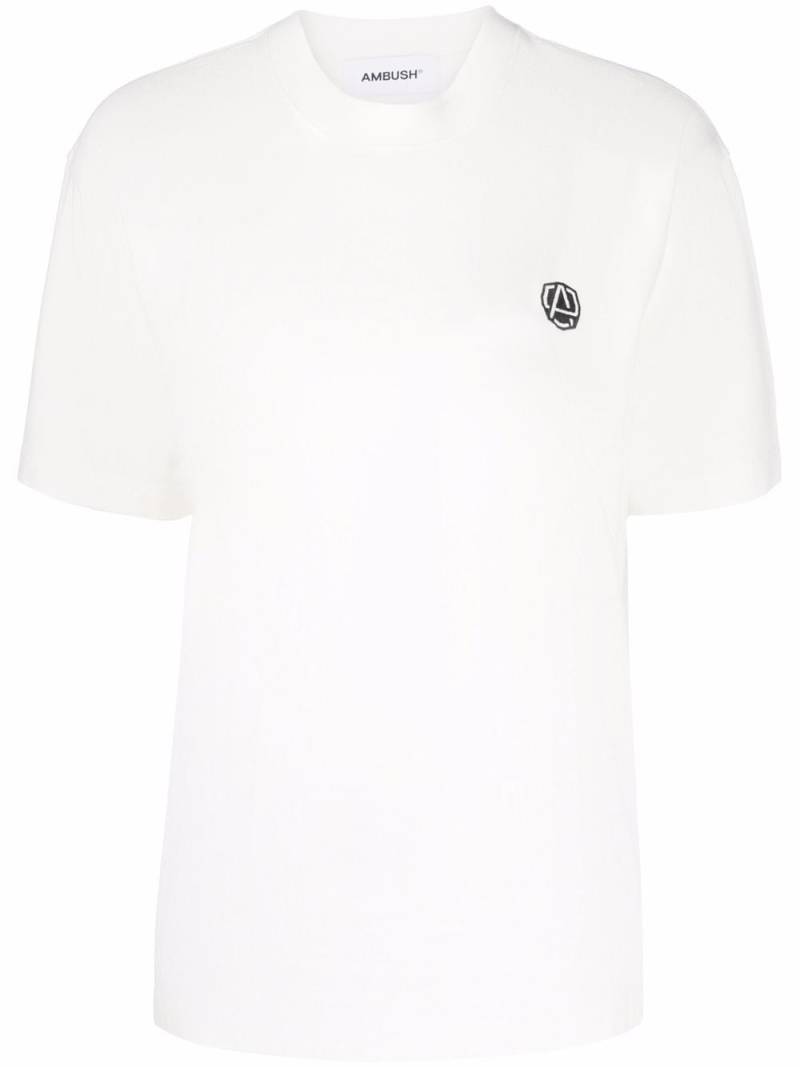 AMBUSH Amblem cotton T-shirt - White von AMBUSH