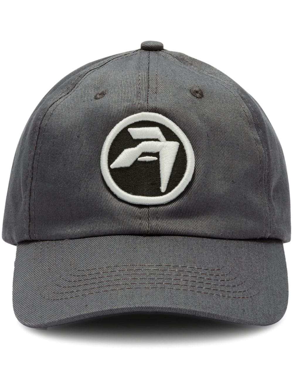 AMBUSH Amblem-patch cotton baseball cap - Grey von AMBUSH