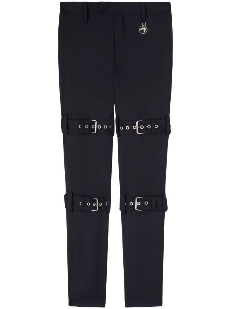 AMBUSH Bondage belted trousers - Blue von AMBUSH