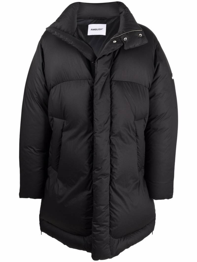 AMBUSH padded down coat - Black von AMBUSH