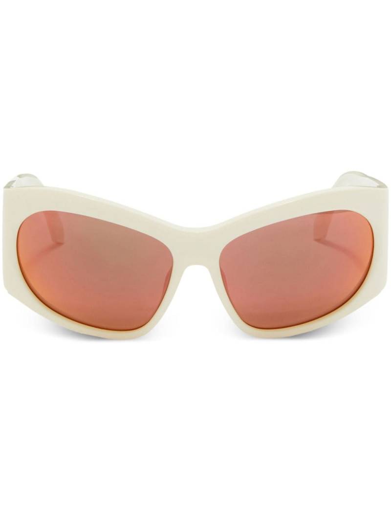 Ambush Eyewear Daniel oversized-frame sunglasses - White von Ambush Eyewear