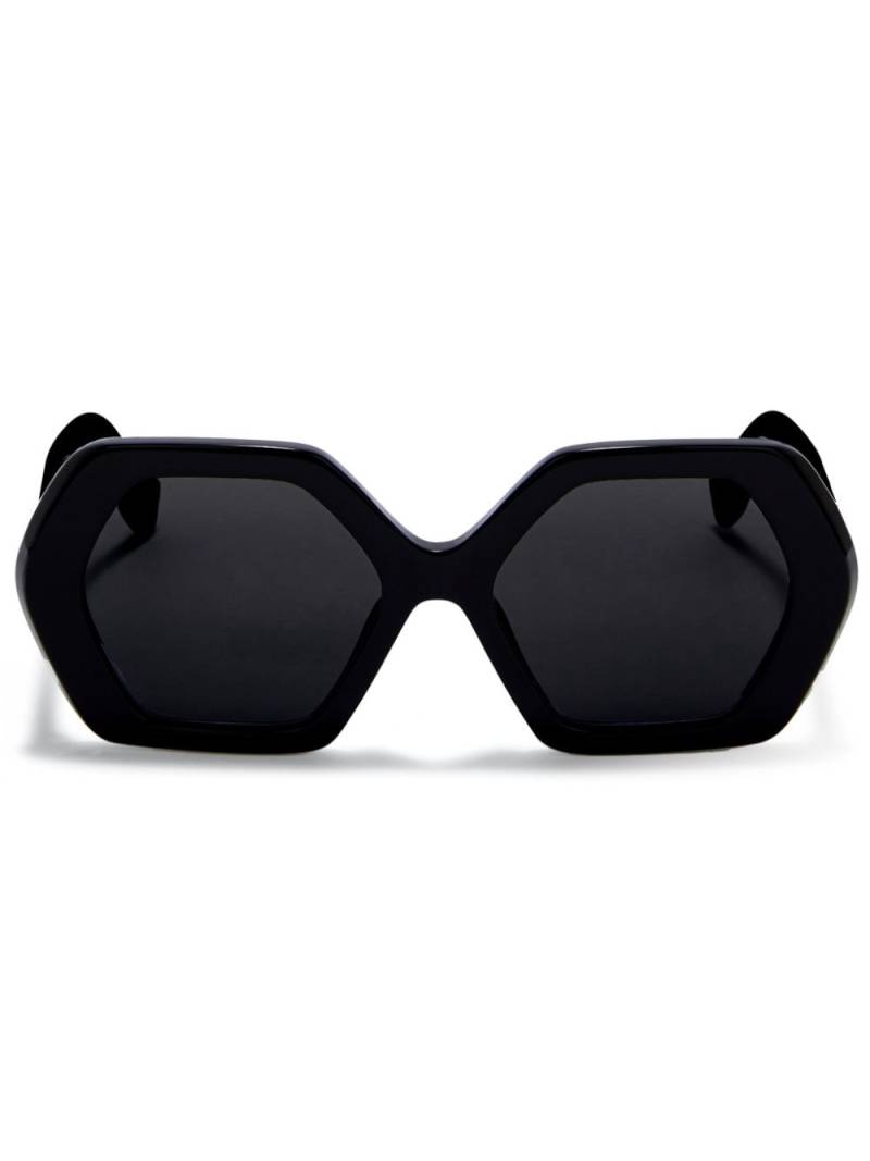 Ambush Eyewear Eriene oversized sunglasses - Black von Ambush Eyewear