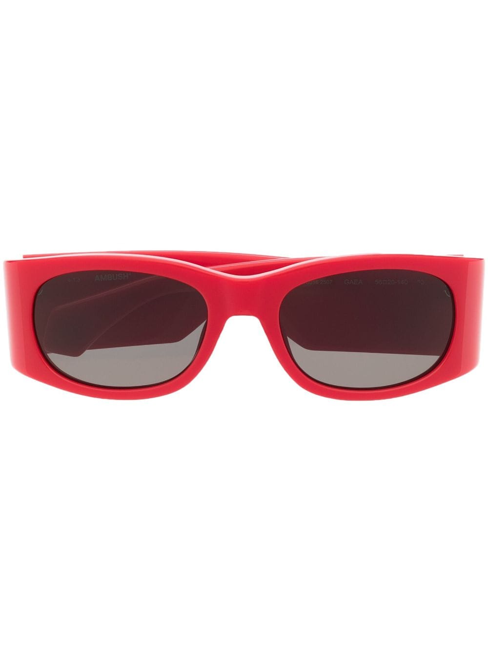 Ambush Eyewear Gaea logo-print tinted sunglasses - Red von Ambush Eyewear