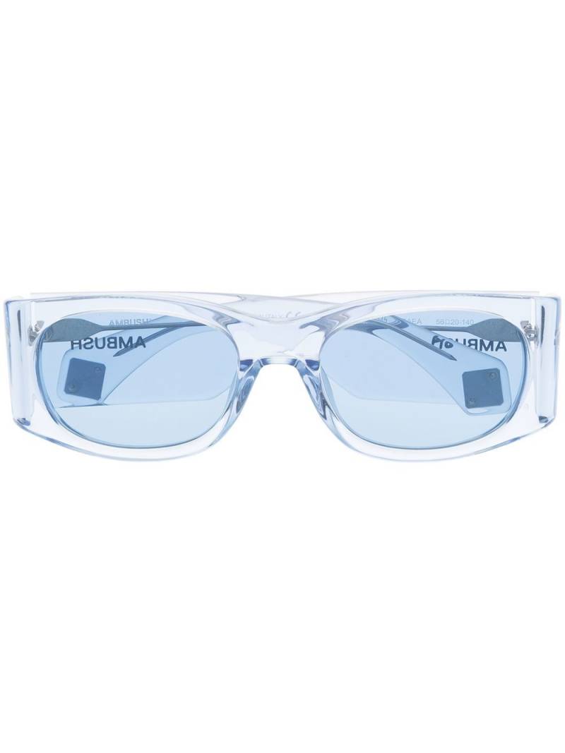 Ambush Eyewear Gaea transparent-frame sunglasses - Blue von Ambush Eyewear