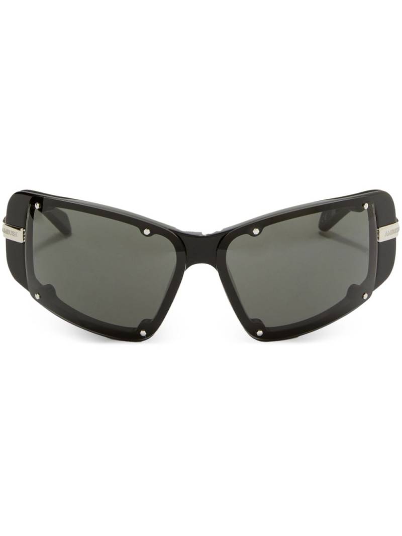 Ambush Eyewear Gally shield-frame sunglasses - Black von Ambush Eyewear