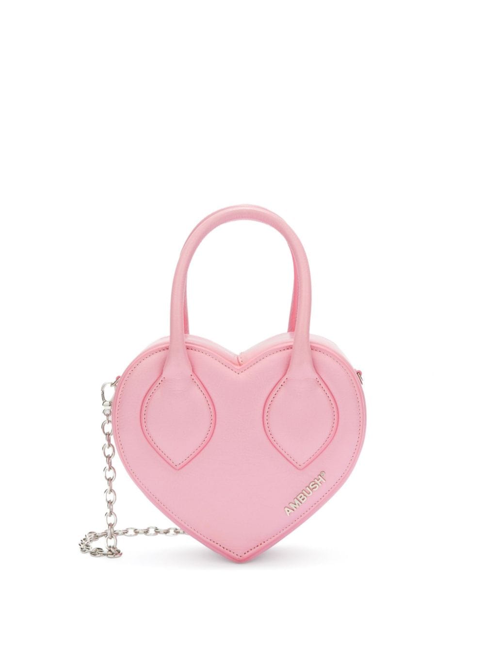 AMBUSH Heart leather tote bag - Pink von AMBUSH