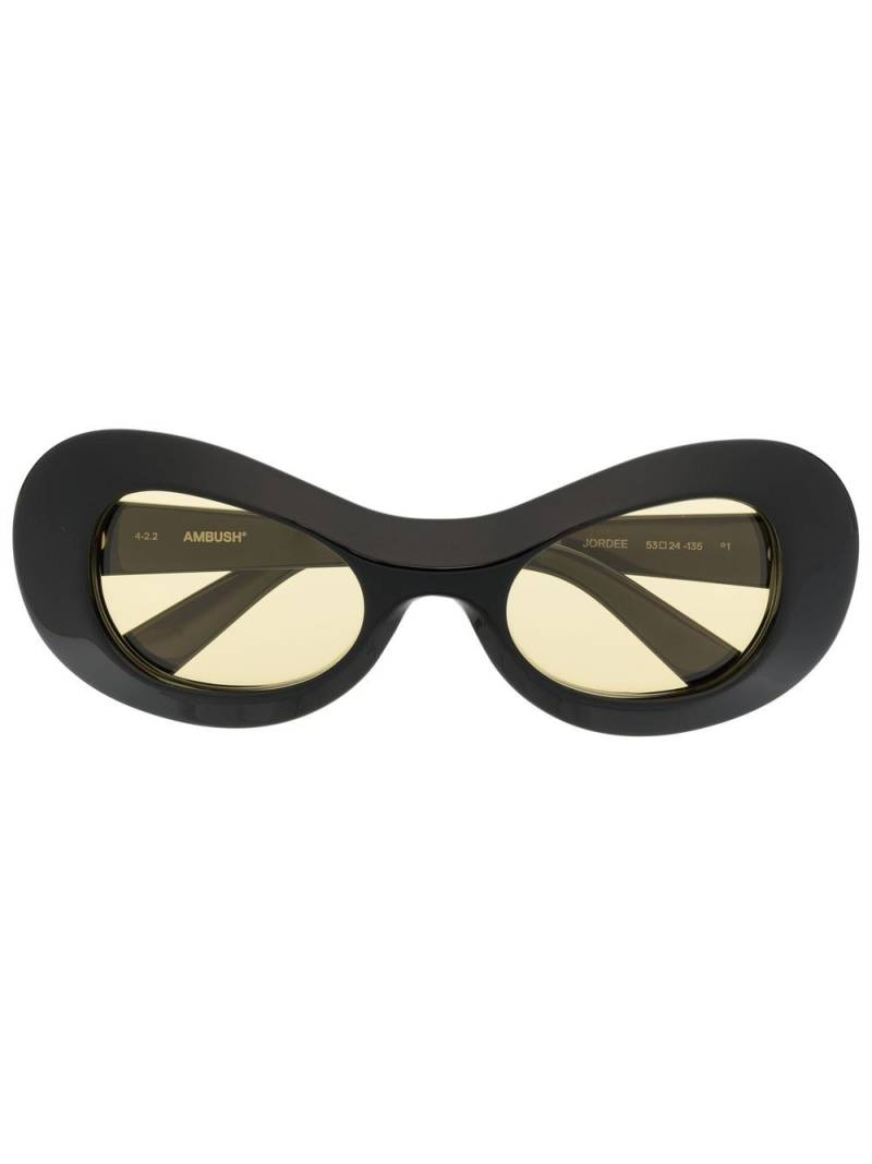 Ambush Eyewear Jordee round-frame sunglasses - Black von Ambush Eyewear