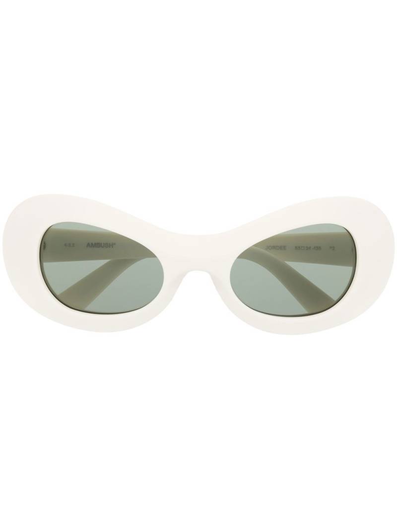 Ambush Eyewear Jordee round-frame sunglasses - Green von Ambush Eyewear