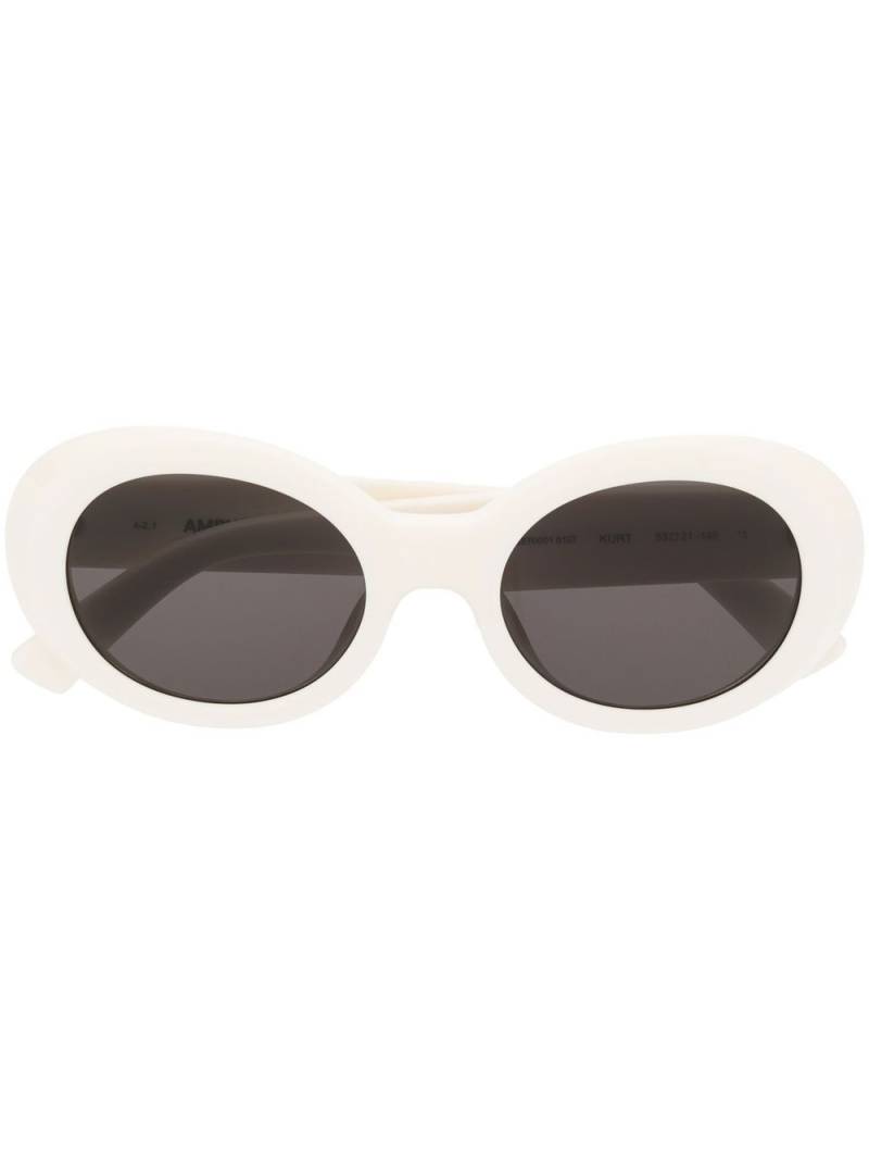 Ambush Eyewear Kurt round sunglasses - Grey von Ambush Eyewear