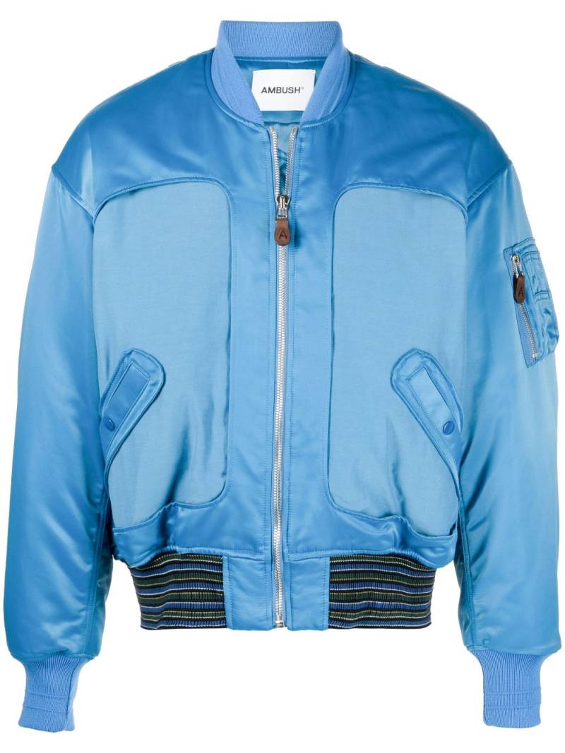 AMBUSH MA-1 long-sleeve bomber jacket - Blue von AMBUSH