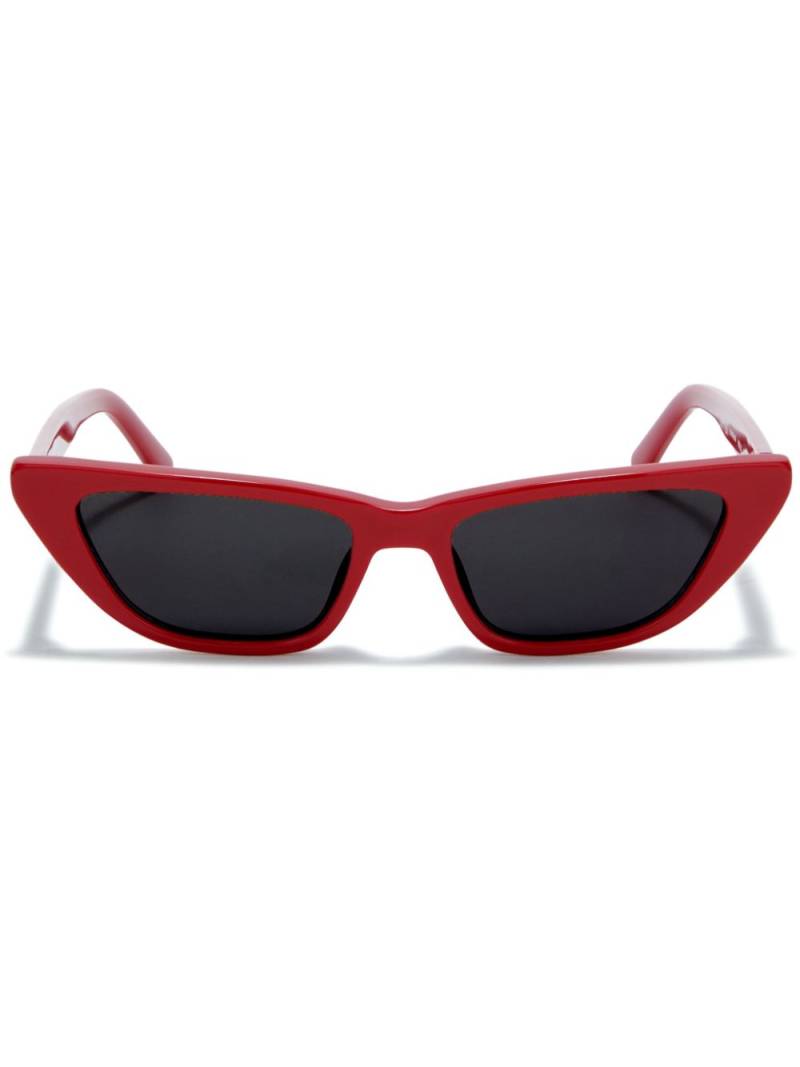 Ambush Eyewear Molly cat-eye sunglasses - Red von Ambush Eyewear