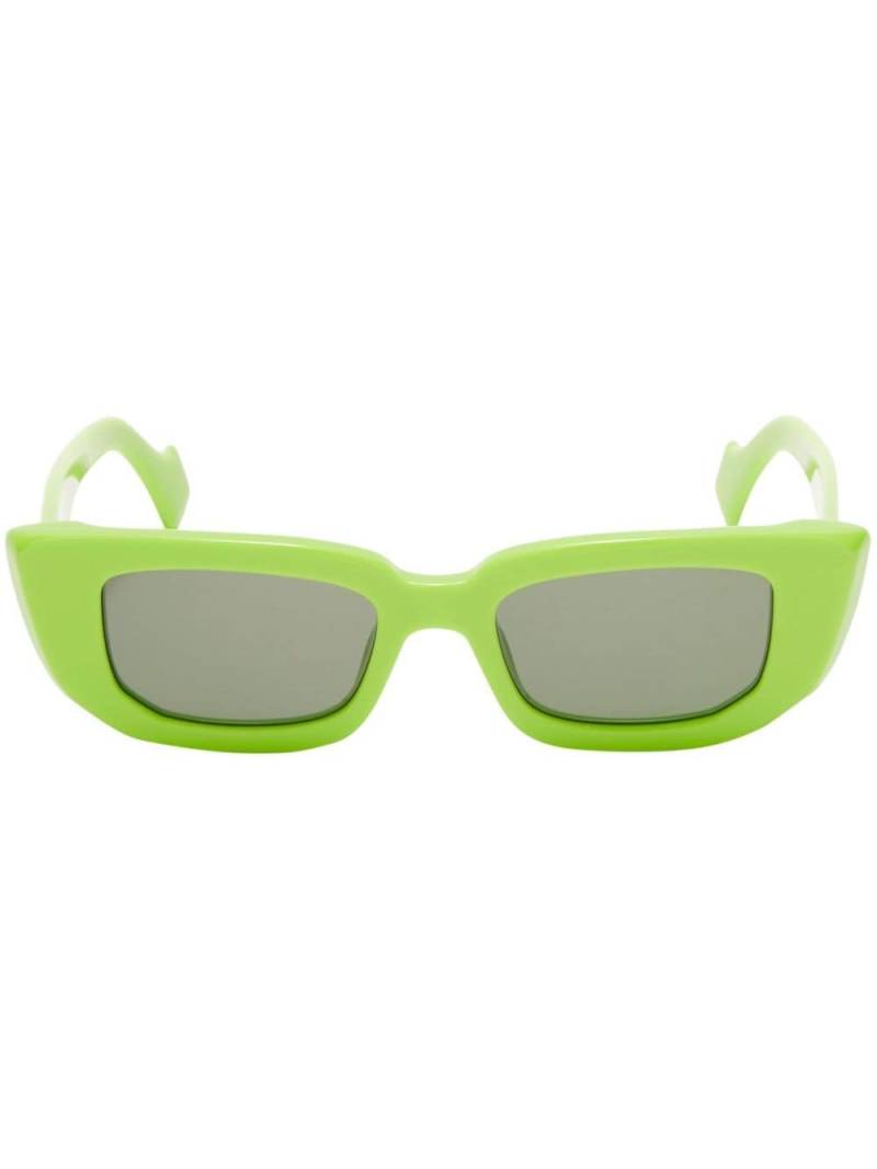 Ambush Eyewear Nova square-frame sunglasses - Green von Ambush Eyewear