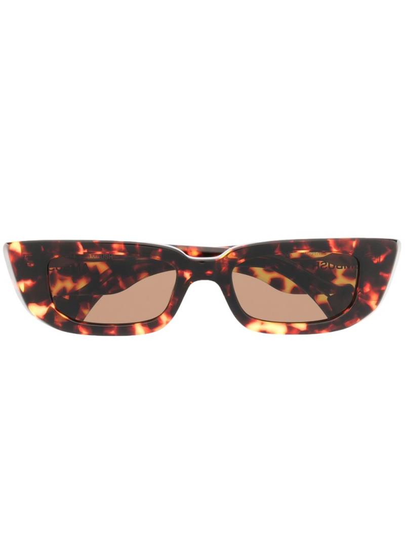 Ambush Eyewear Nova tortoiseshell-frame sunglasses - Brown von Ambush Eyewear