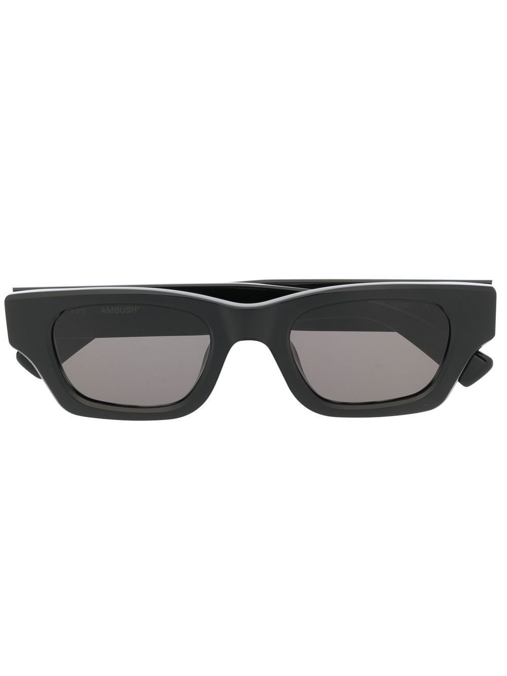 Ambush Eyewear Ray rectangle-frame tinted sunglasses - Black von Ambush Eyewear