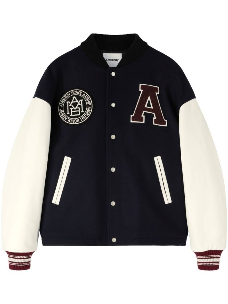 AMBUSH Stadium bomber jacket - Blue von AMBUSH