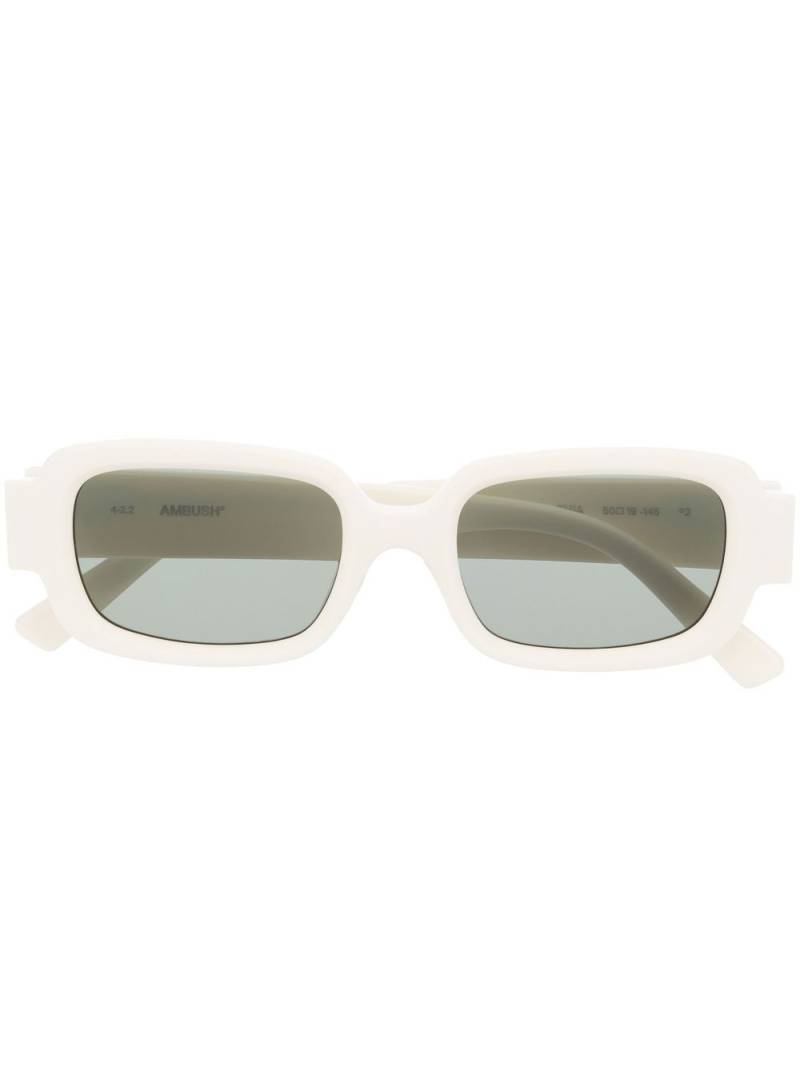 Ambush Eyewear Thia square-frame sunglasses - Green von Ambush Eyewear