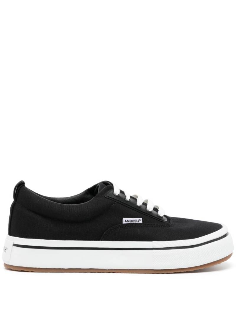 AMBUSH Vulcanized canvas sneakers - Black von AMBUSH