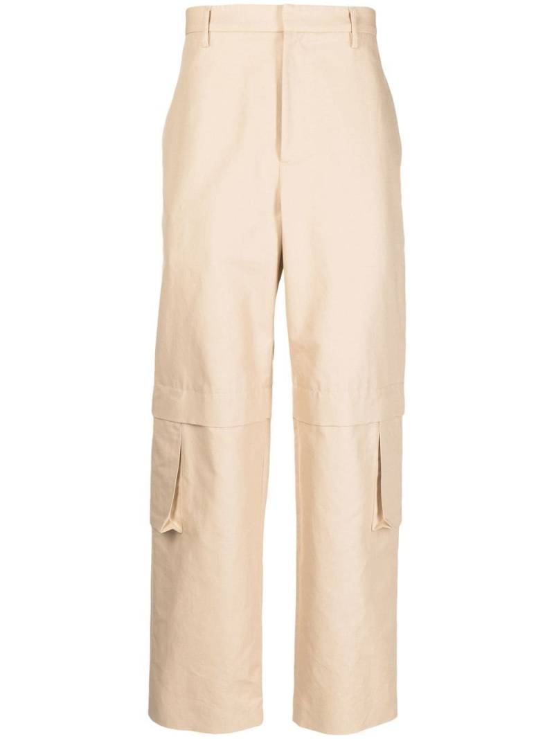 AMBUSH Worker straight-leg cargo trousers - Neutrals von AMBUSH