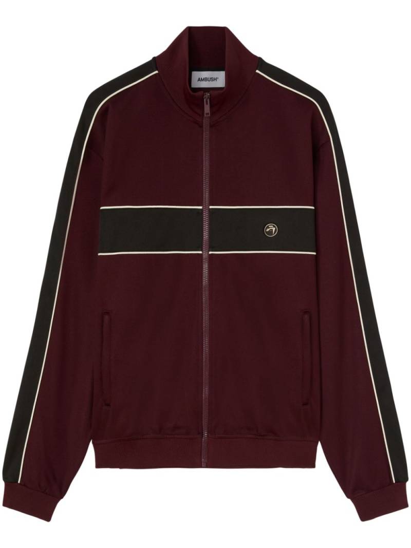 AMBUSH colour-block track jacket - Red von AMBUSH