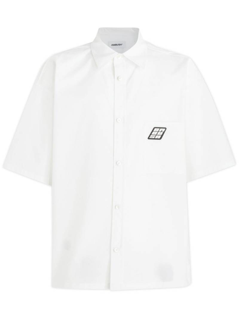 AMBUSH cotton shirt - White von AMBUSH