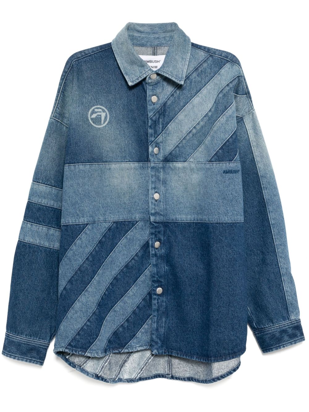 AMBUSH denim shirt - Blue von AMBUSH