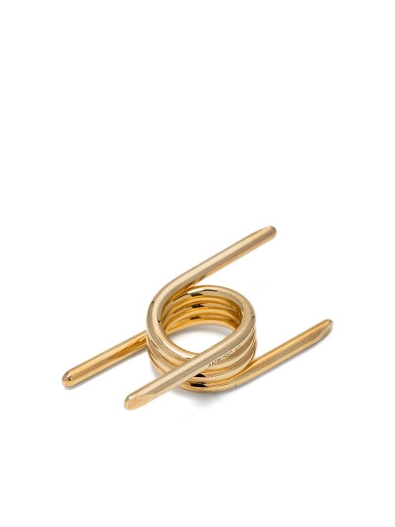 AMBUSH gold-plated wrap-around ring von AMBUSH