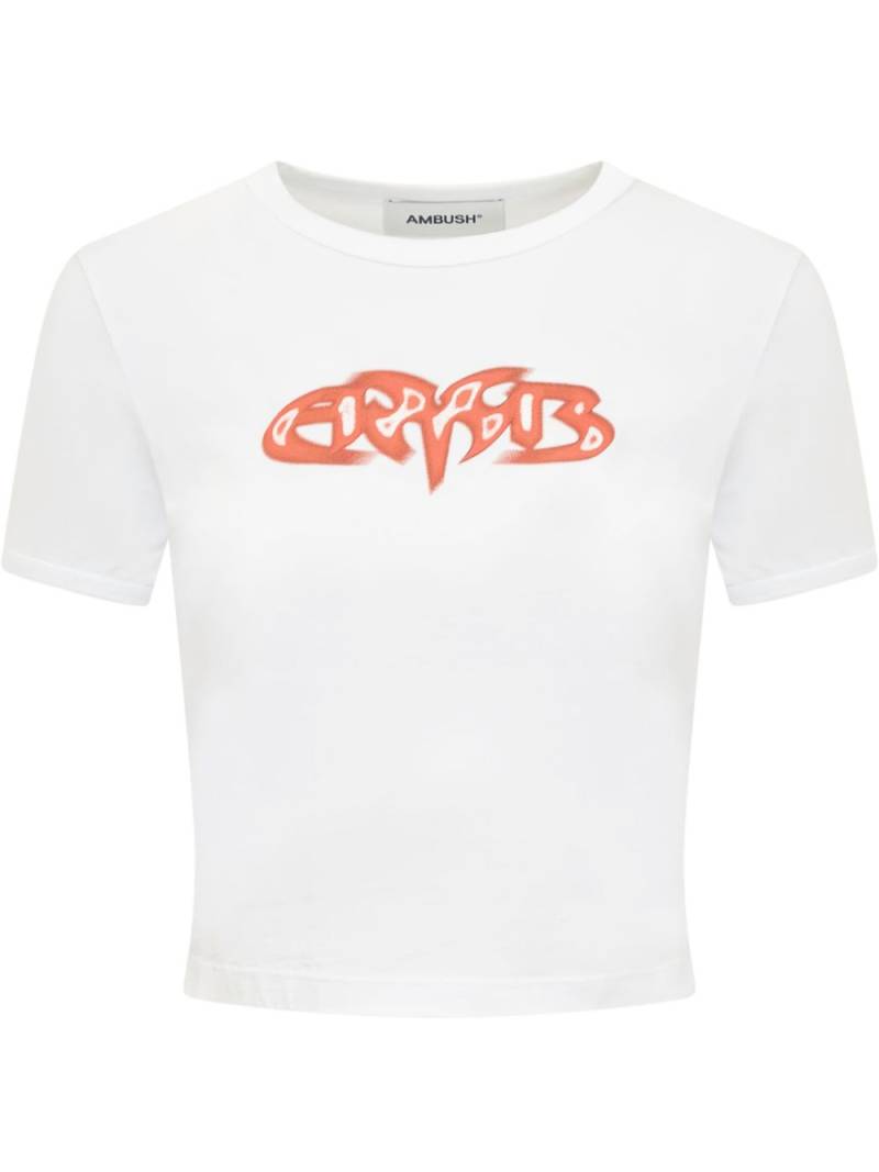 AMBUSH graphic-print T-shirt - White von AMBUSH