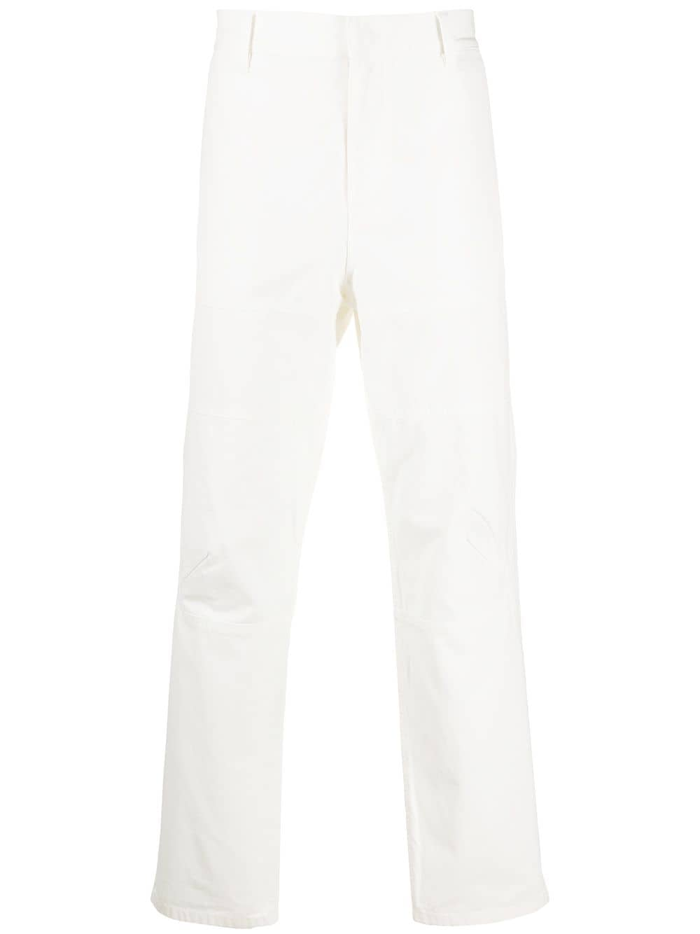 AMBUSH high-rise cargo trousers - White von AMBUSH