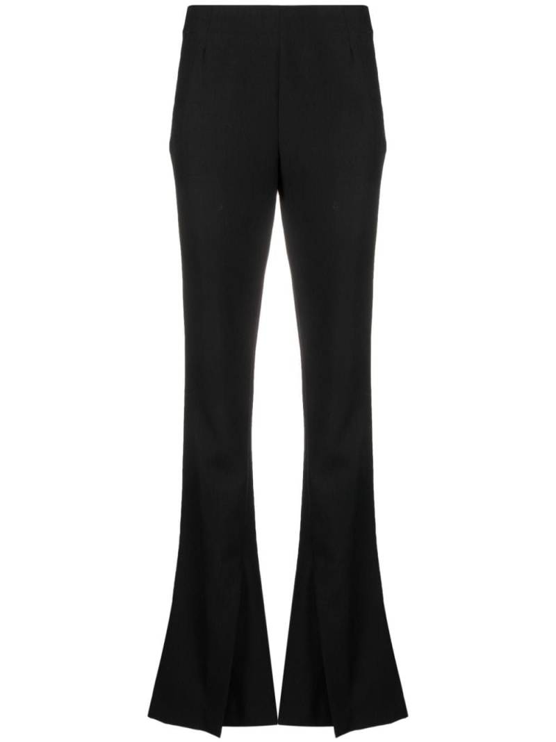 AMBUSH high-waisted wool split trousers - Black von AMBUSH