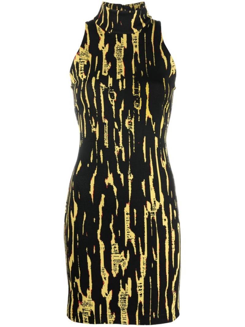 AMBUSH jacquard mini dress - Black von AMBUSH