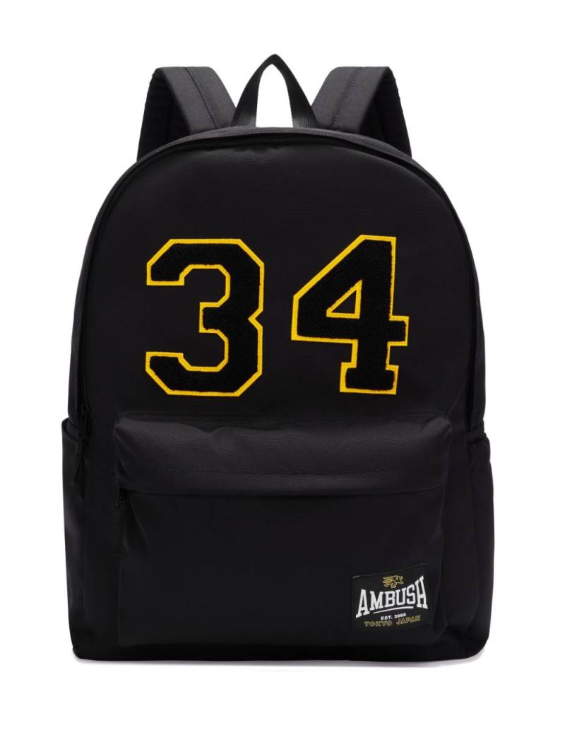 AMBUSH large Varsity backpack - Black von AMBUSH