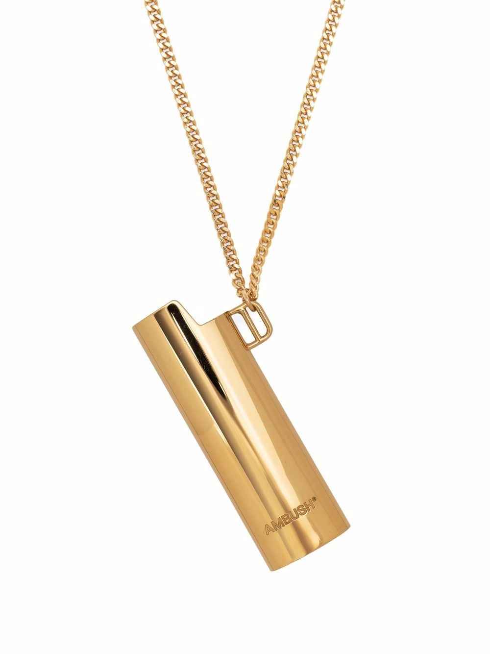 AMBUSH lighter pendant necklace - Gold von AMBUSH