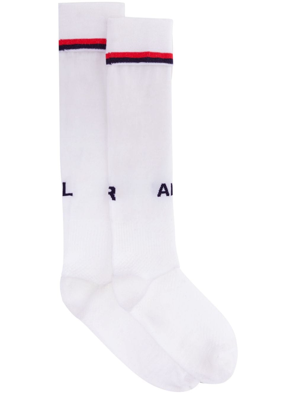 AMBUSH logo calf-length socks - White von AMBUSH