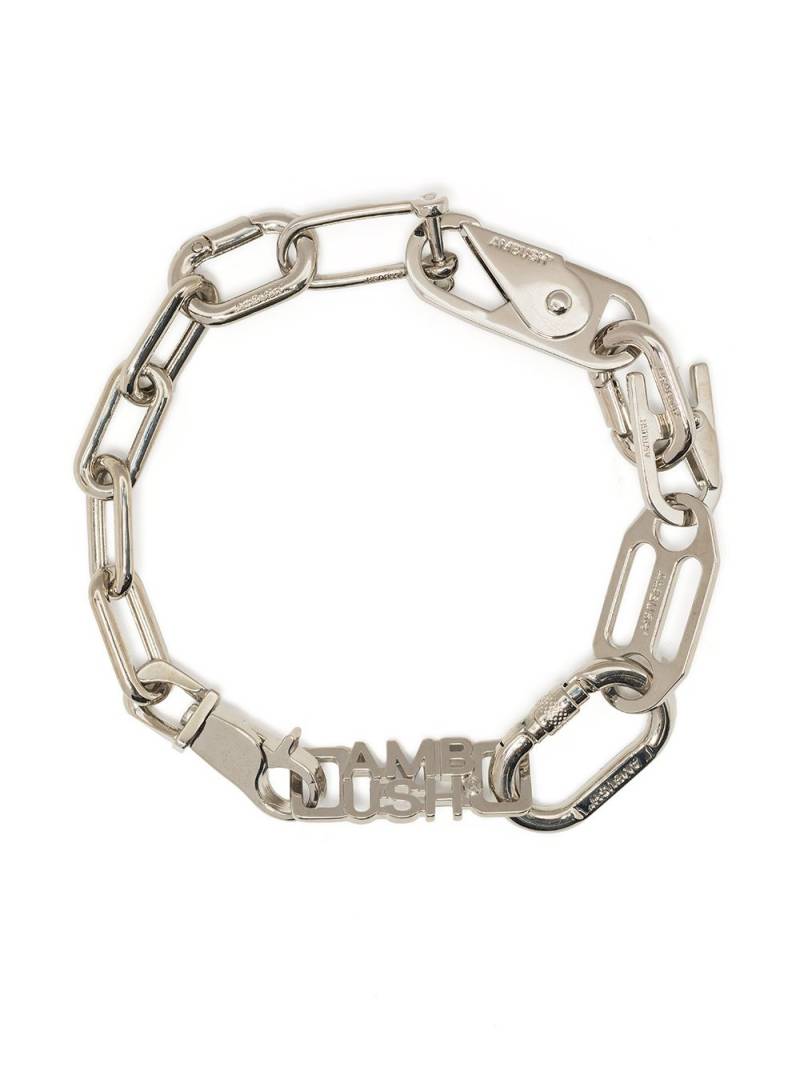 AMBUSH logo chain-link bracelet - Silver von AMBUSH