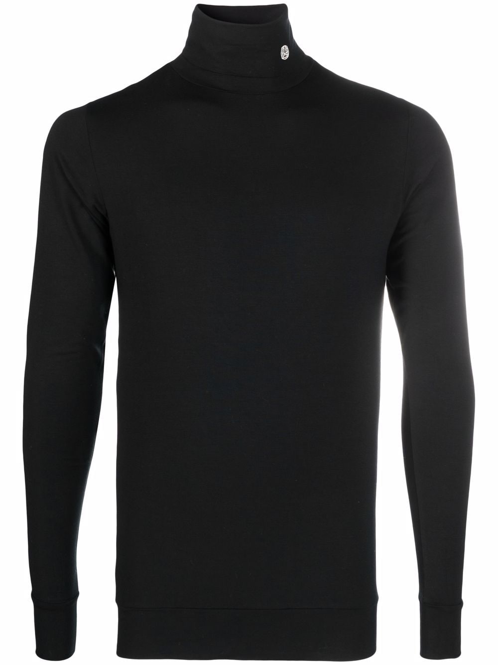 AMBUSH logo-embroidered roll-neck jumper - Black von AMBUSH