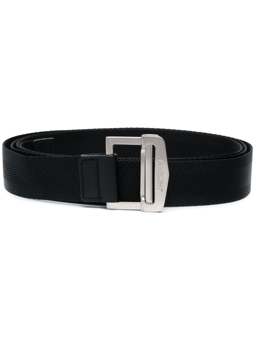 AMBUSH logo-engraved buckle belt - Black von AMBUSH