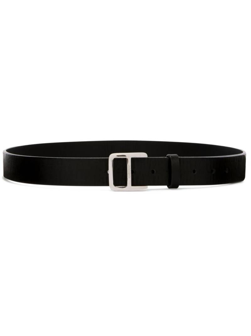 AMBUSH logo-engraved leather belt - Black von AMBUSH