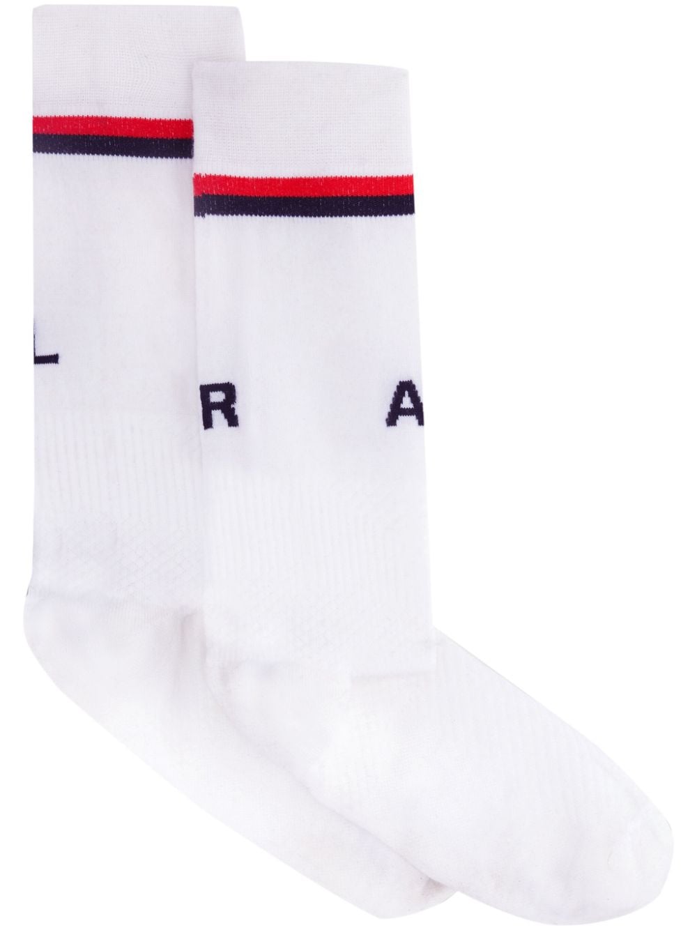 AMBUSH logo mid-calf length socks - White von AMBUSH