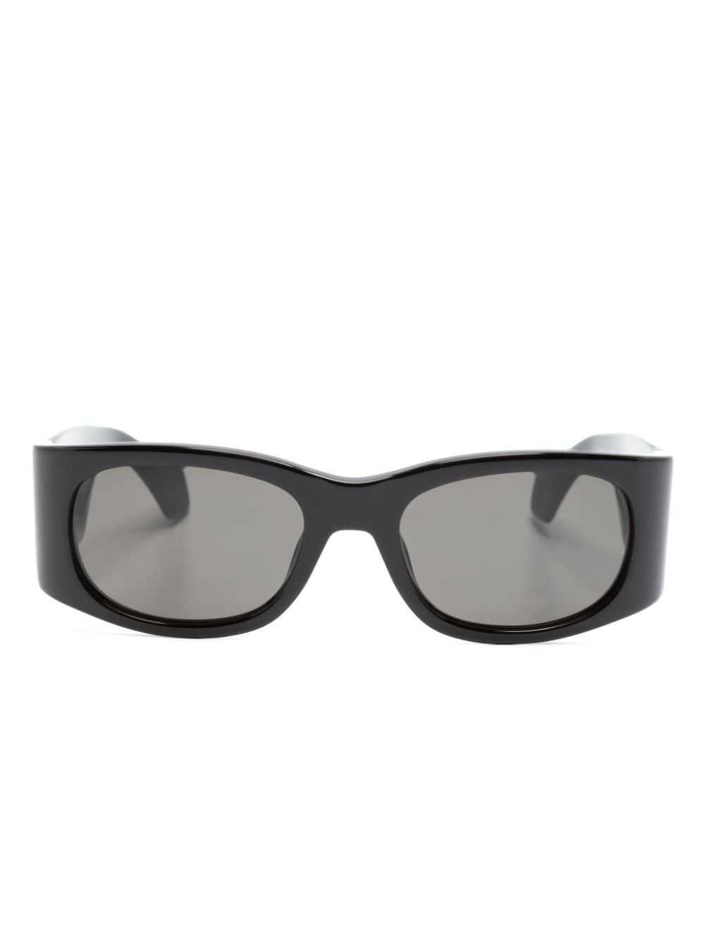 Ambush Eyewear logo-print oval-frame sunglasses - Black von Ambush Eyewear