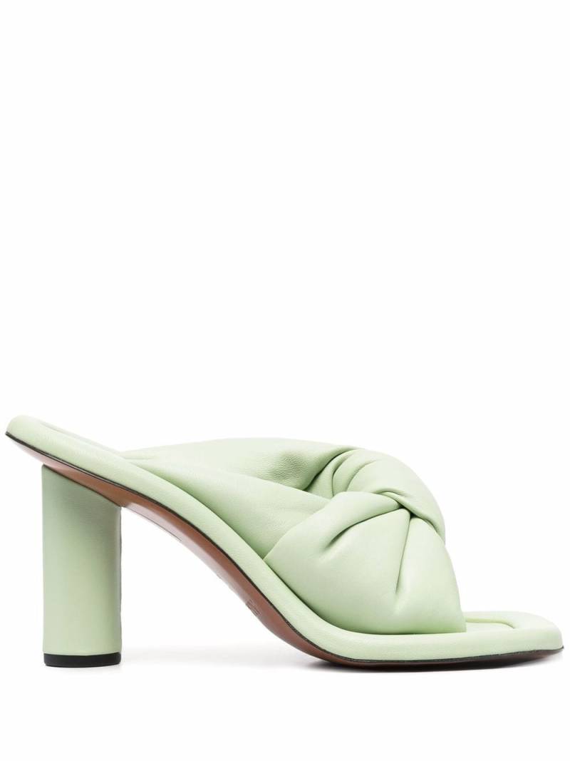 AMBUSH open-toe twisted strap sandals - Green von AMBUSH