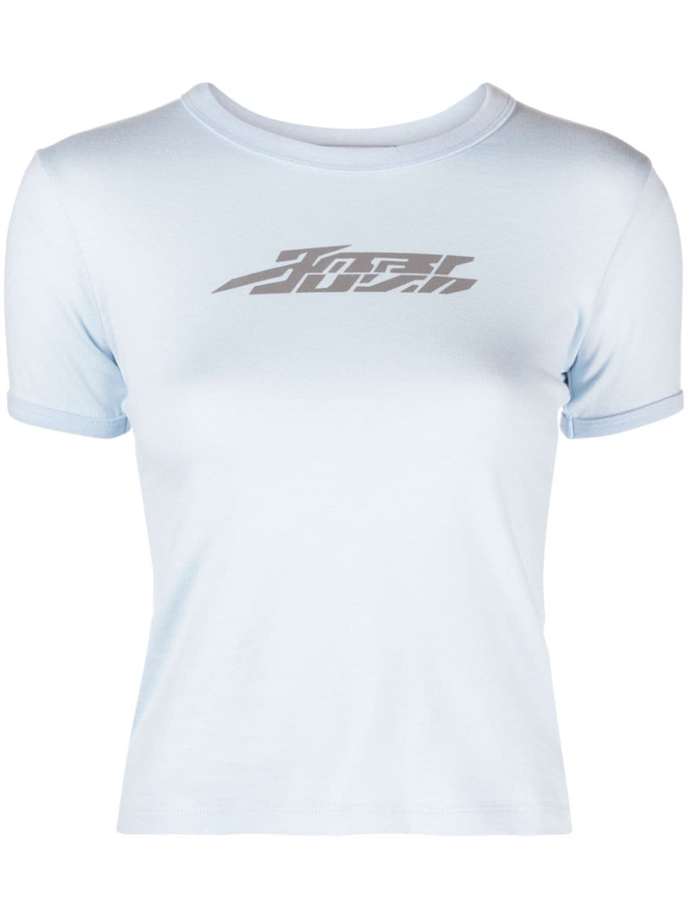 AMBUSH reflective-logo cotton T-shirt - Blue von AMBUSH
