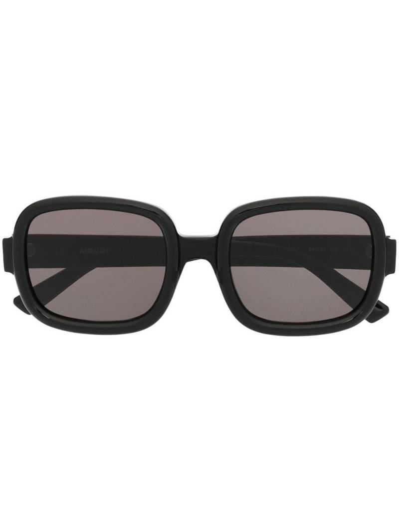 Ambush Eyewear tinted oversize-frame sunglasses - Black von Ambush Eyewear