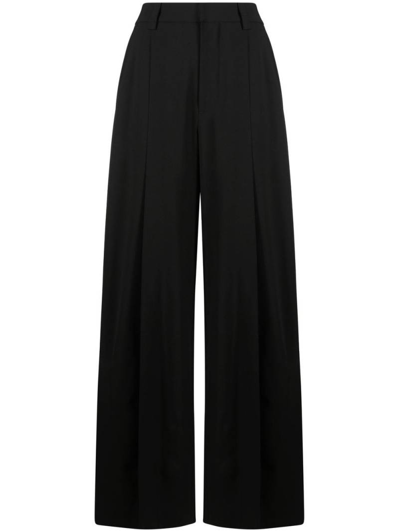 AMBUSH wide-leg trousers - Black von AMBUSH