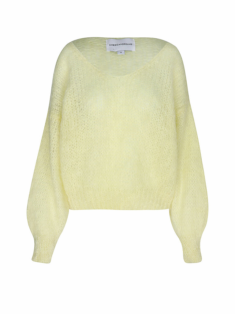 AMERICAN DREAMS Pullover MILANA gelb | M von AMERICAN DREAMS