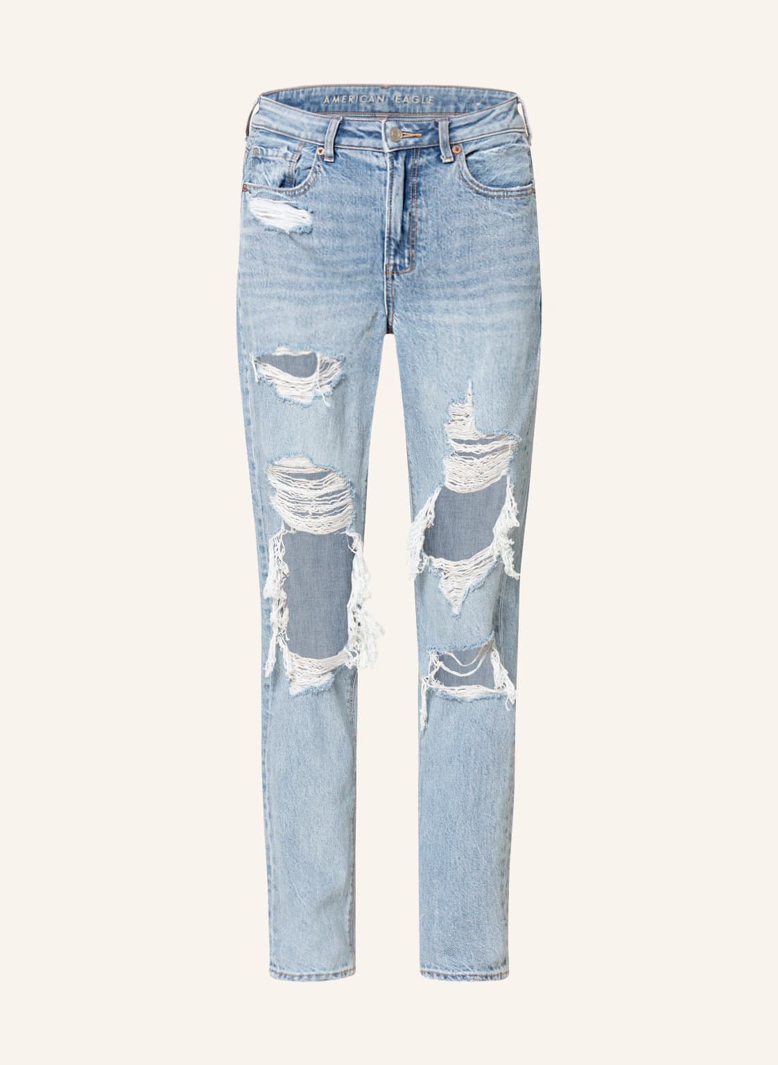 American Eagle Mom Jeans blau