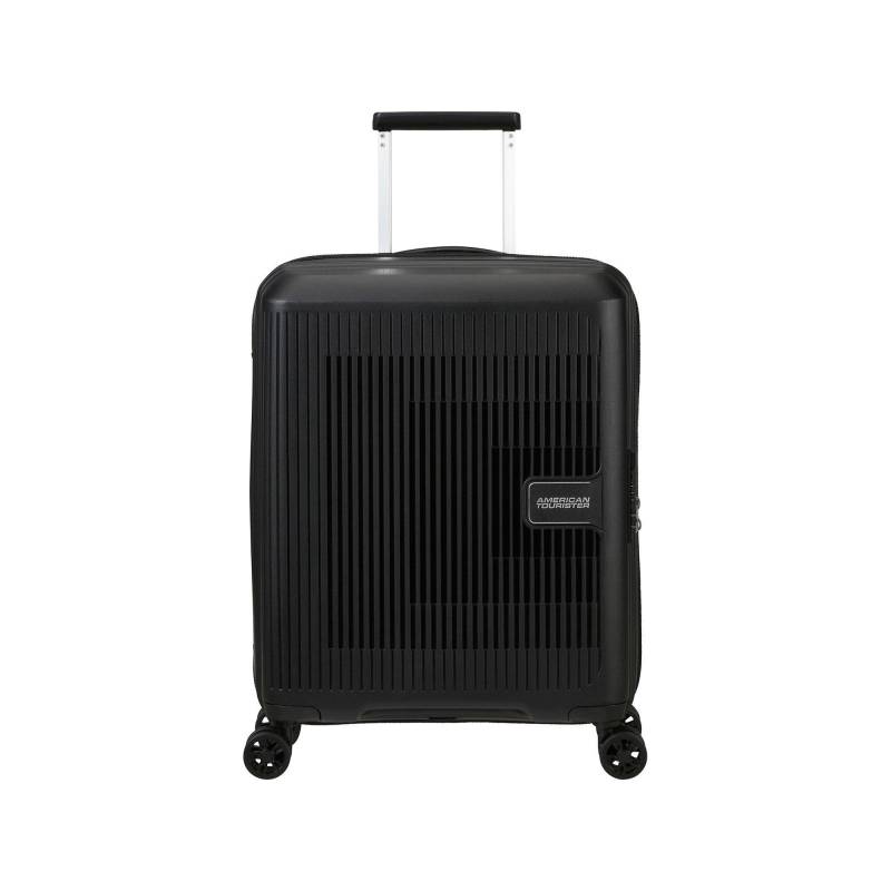 Hartschalenkoffer, Spinner Unisex Black 55 CM von AMERICAN TOURISTER